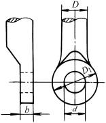锻造结构设计：圆钢锤扁端部尺寸
