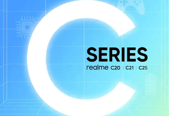 Realme C20,C21和C25今天在印度推出