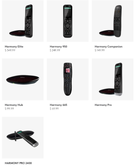 罗技(Logitech)停止生产Harmony遥控器